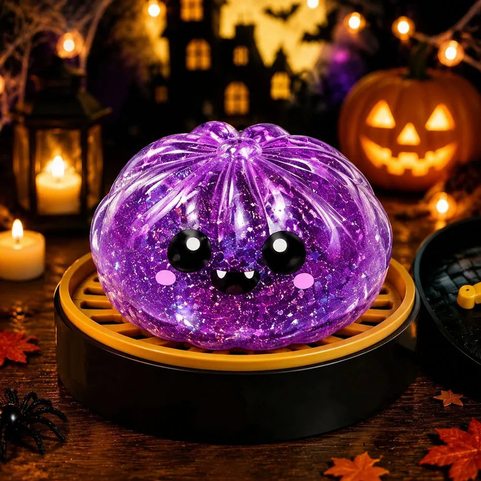Halloween Mystery Dumpling Squishy – Zestaw 5 sztuk