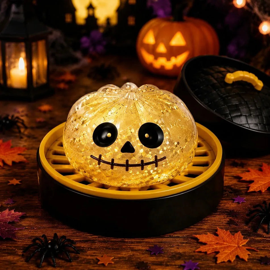 Halloween Mystery Dumpling Squishy – Zestaw 5 sztuk
